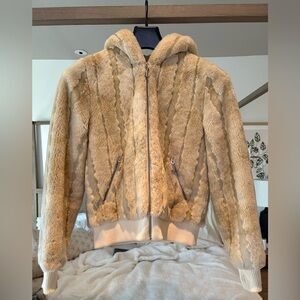 Vintage Juicy Couture Tan Teddy Jacket